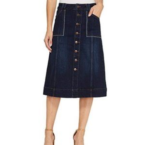 Knee Length Denim Skirt by Jag NWOT